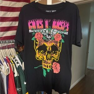 Guns N Roses 1991 Tour Graphic T-Shirt Large
